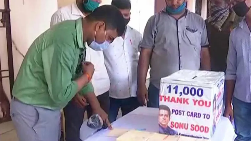 From Odisha With Love! 11,000 'Thank You' Postcards On Way to Sonu Sood