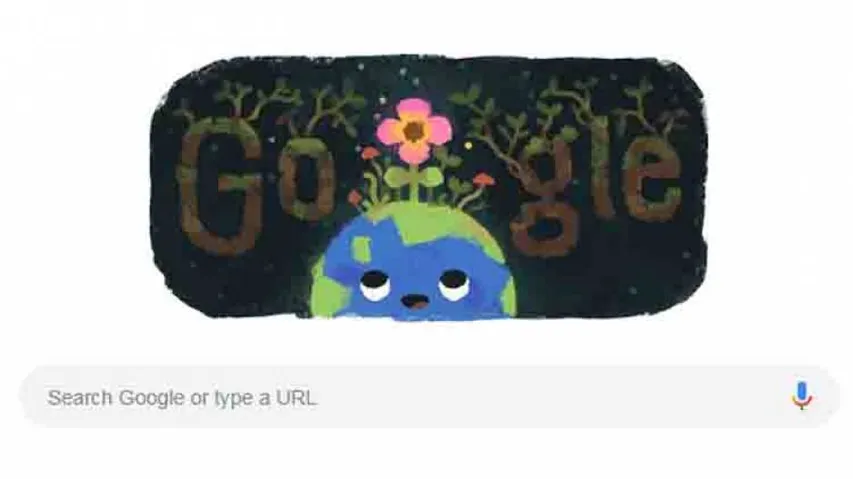 Google Doodle marks the beginning of spring