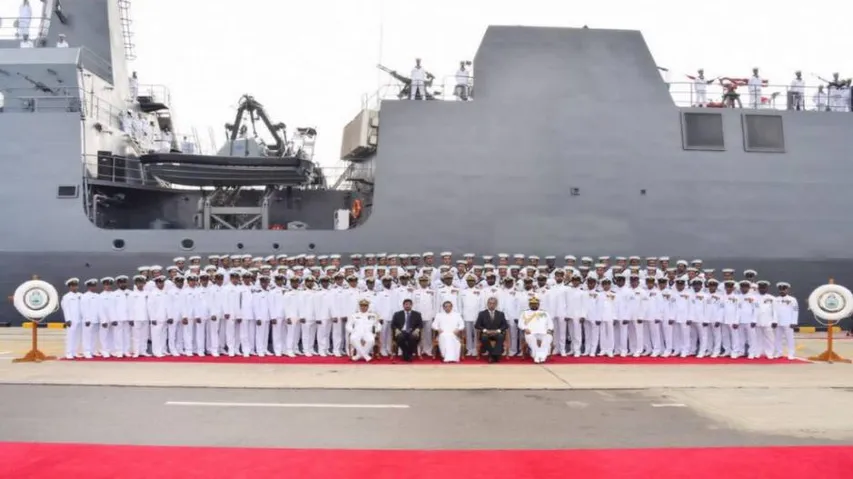 Sri Lankan navy commissions India-built Advanced Offshore Patrol Vessel