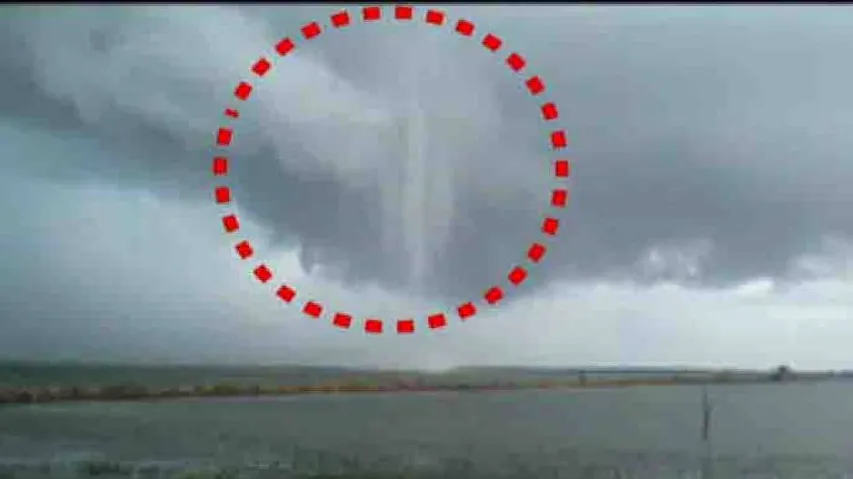 Whirlwind caught on cam in Chilika