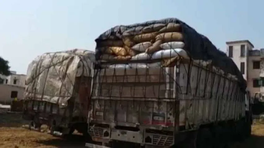 Police seize 56 tonne stolen paddy from a rice mill in Jajpur, arrests one