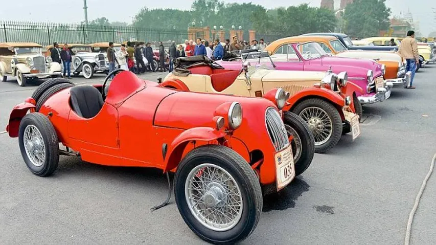 Vintage cars can participate in rallies