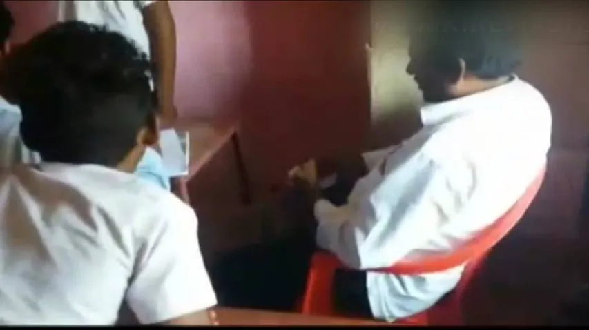 Odisha Teacher Caught On Cam Collecting Money To Help Students Cheat In Matric Exam