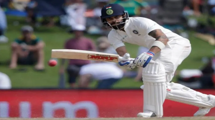 Kohli double ton, pacers help India remain in driver's seat 