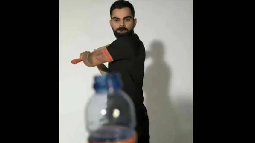 Virat Kohli wakes up to Bottle Cap dare, Shastri spices it up
