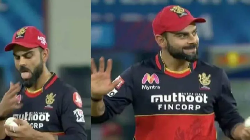 Virat Kohli Inadvertently Applies Saliva On Ball, Violates ICC's COVID-19 Protocol