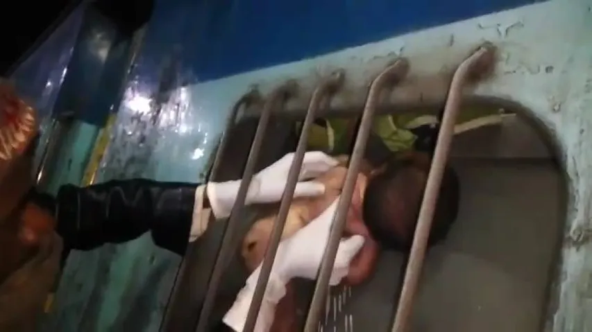 Newborn body found dumped in train toilet
