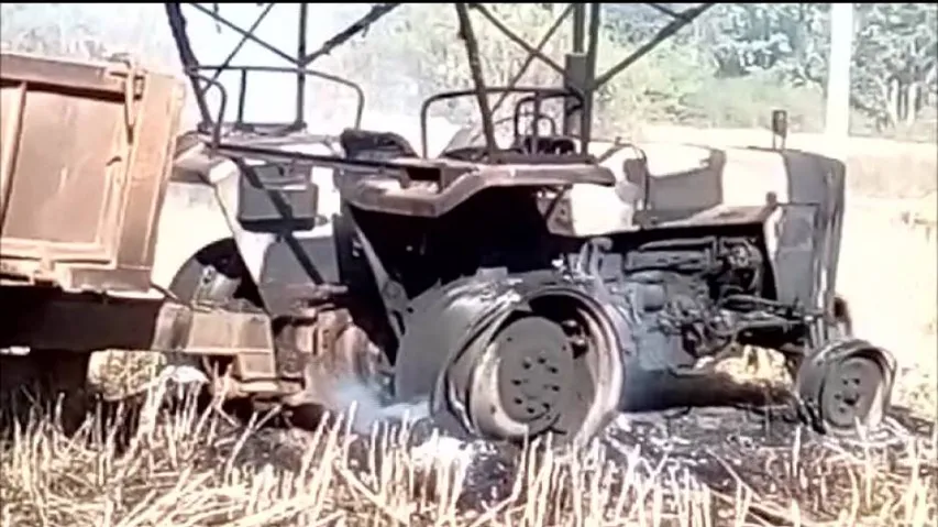 Maoists torch contractor camp in Jeypore; one killed