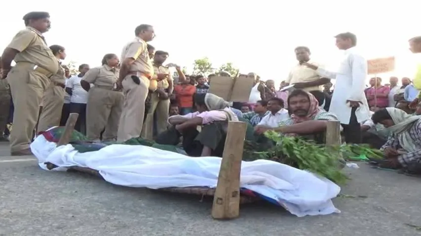 Distressed farmer kills self over crop loss