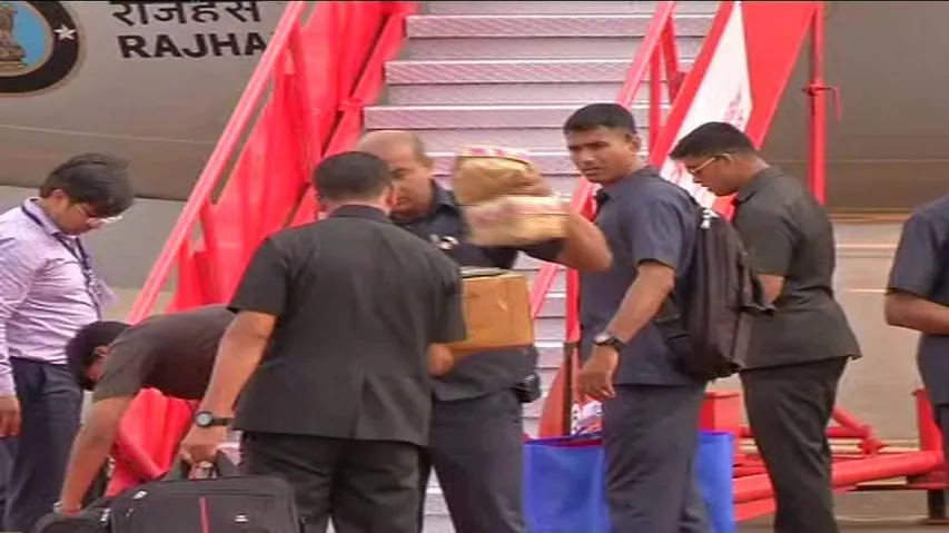 Modi flies back with Lord Lingaraj’s prasad