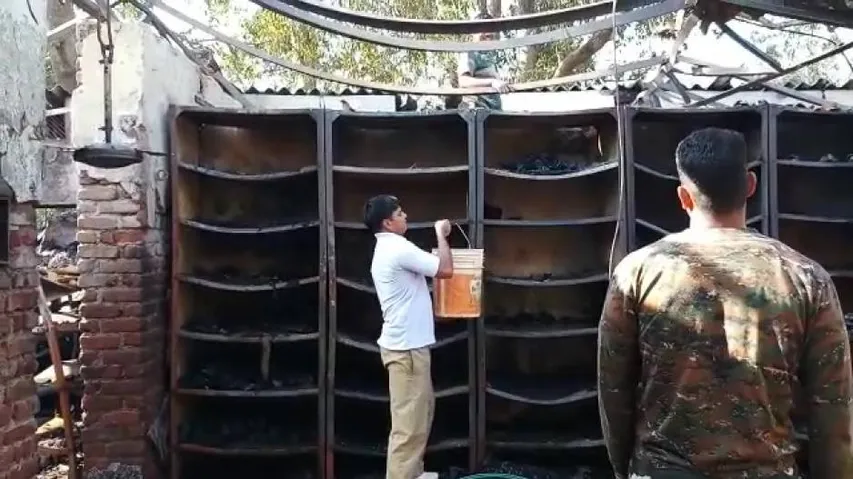 Fire at CRPF godown in Rayagada