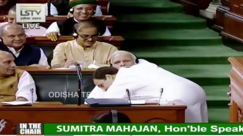 'Call me Pappu, but I have no ill feelings', says Rahul Gandhi as he hugs PM Modi