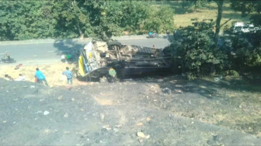 Four Odia pilgrims killed as bus overturns in MP