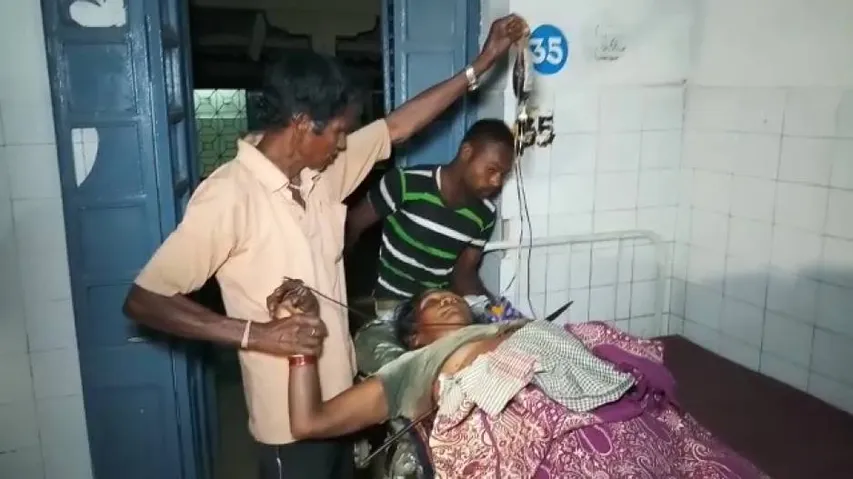 Elderly woman shot with arrow; reason unknown