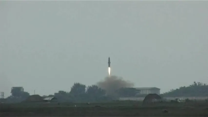 India successfully test fires Prithvi-II missile
