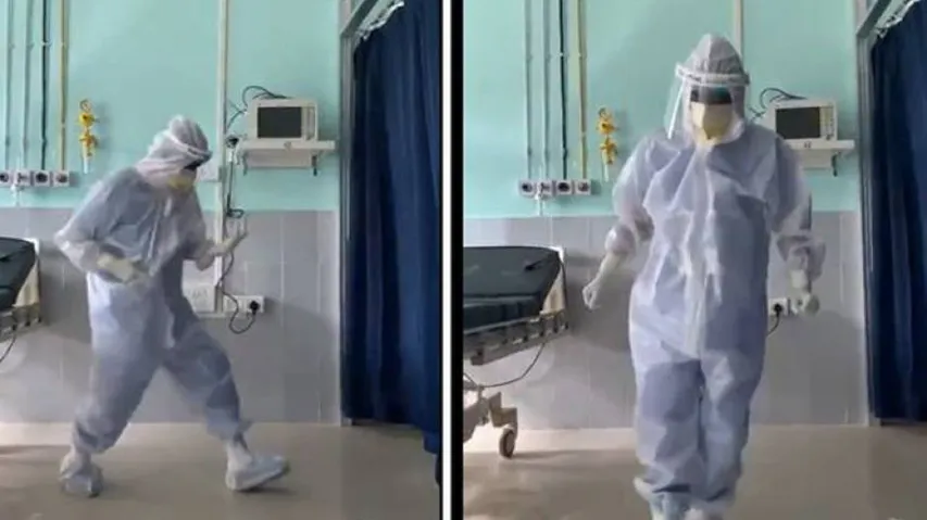 Doctor's 'Ghungroo' Dance To Cheer Up COVID-19 Patients Wins Hearts