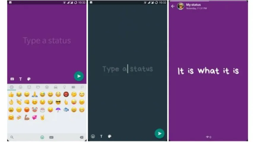 WhatsApp adds colourful status feature in latest update
