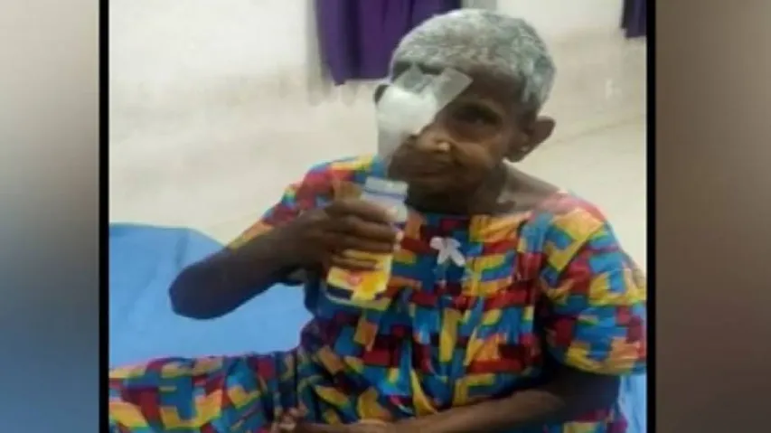Lady Teacher Rescued While Begging In Puri Undergoes Eye Surgery