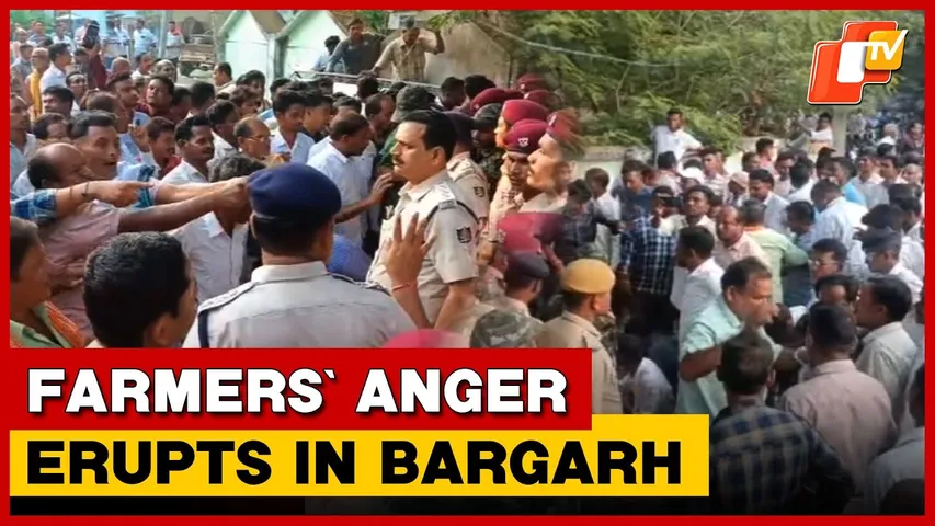 Tension In Bargarh: Farmers Clash With Police Over Paddy Registration Row | OTV
