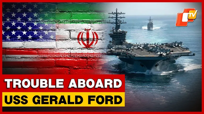 USS Gerald R. Ford Faces Plumbing Crisis Amid Rising US-Iran Tensions