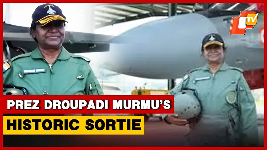 Watch: President Droupadi Murmu Takes Flight In Rafale Jet At Ambala Air Force Station