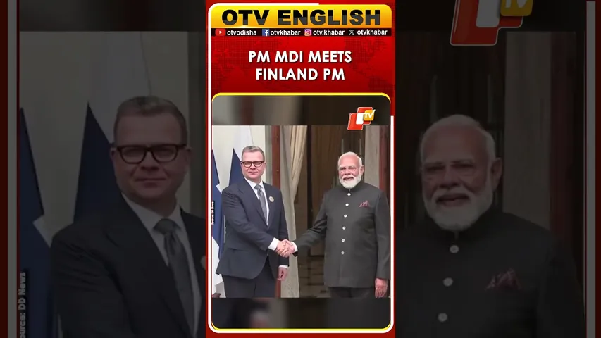 PM Modi Meets Finland PM Petteri Orpo In Delhi