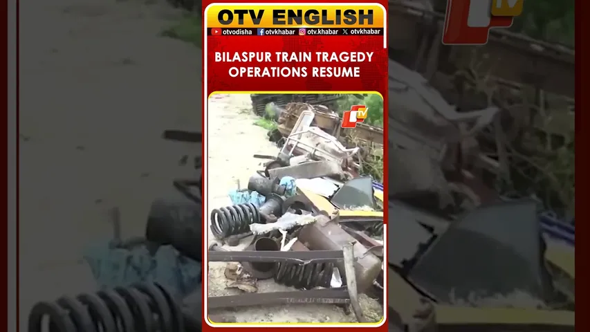 Chh’garh | Train Services Restored After MEMU–Goods Train Crash That Claimed More Than 8 Lives