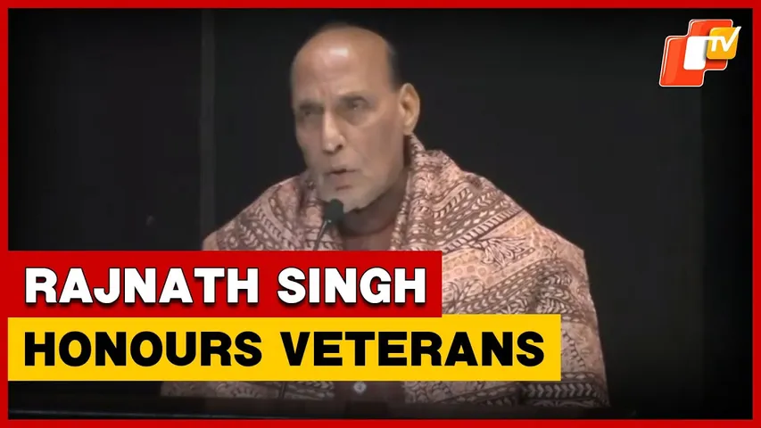 Defence Minister Rajnath Singh Speaks On Veterans' Day In Delhi