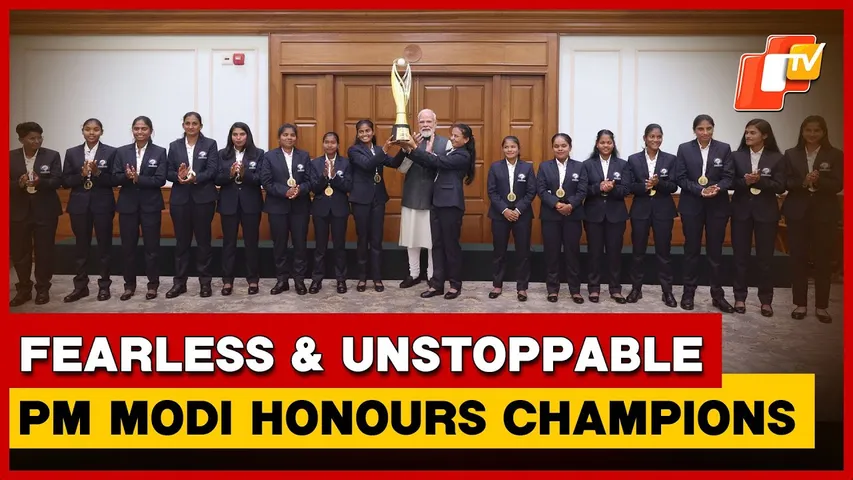 Four Odias In World Champion Blind Women’s Cricket Team, PM Modi Felicitates Players