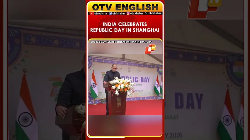 Consul General Pratik Mathur Leads 77th Republic Day In Shanghai