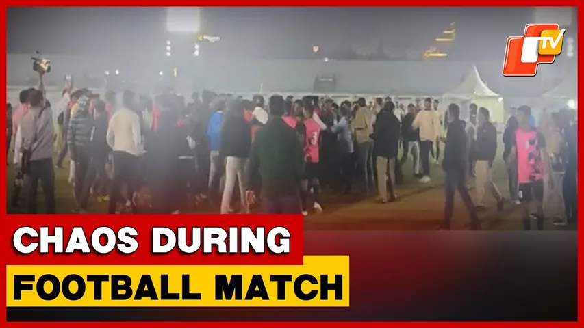 Football Match Turns Chaotic In Odisha, Scuffle Breaks Out Between Players