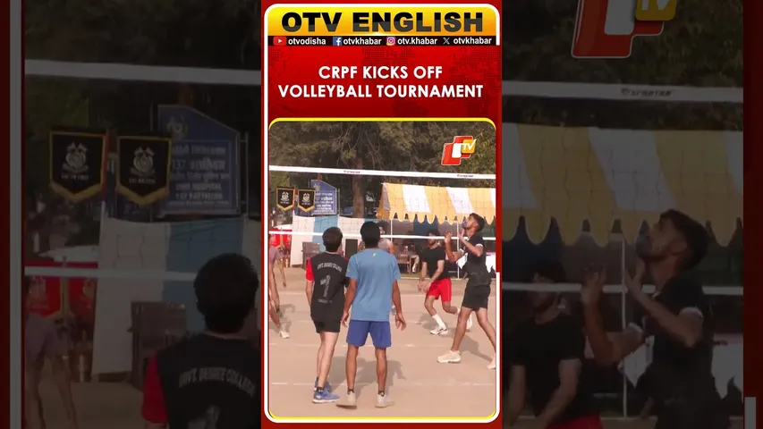 CRPF Kicks Off Udhampur Volleyball Tournament