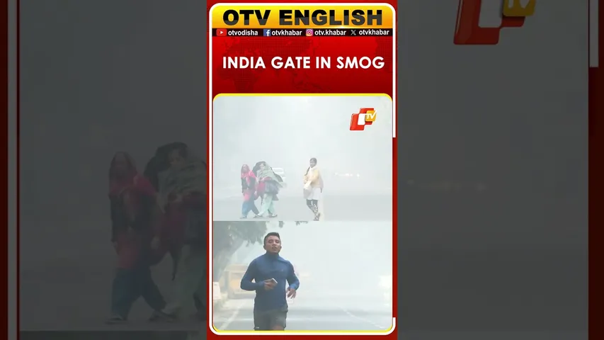 India Gate Vanishes In Thick Smog; AQI At 369 In Delhi