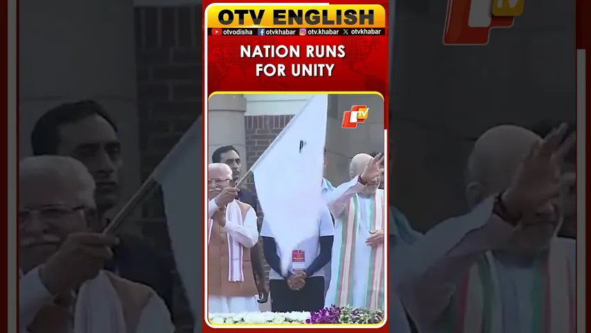 Amit Shah Flags Off ‘Run For Unity’ In Delhi On Sardar Patel Jayanti