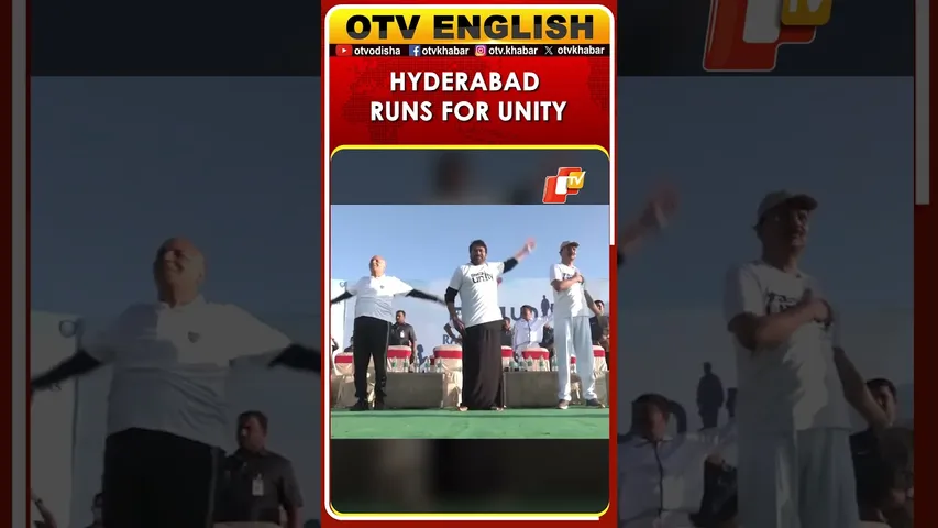 Unity Run Marks Sardar Patel Jayanti In Hyderabad; Chiranjeevi Leads From The Front