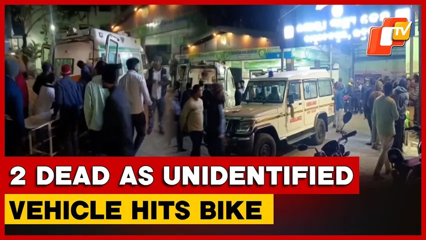 2 Killed As Unidentified Vehicle Rams Bike In Bhadrak, Locals Allege Administrative Apathy | Odisha