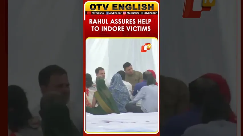 Rahul Gandhi, LoP, Meets Water Contamination Victims In Indore