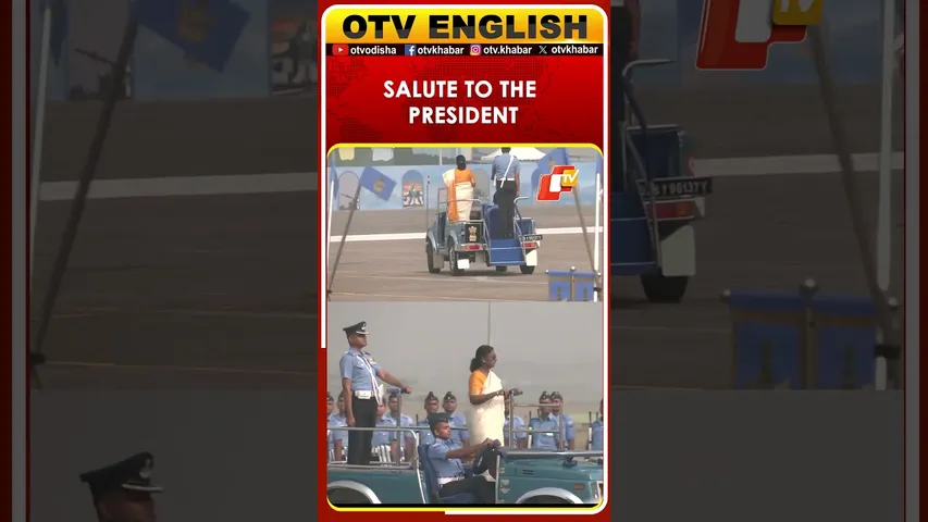 President Droupadi Murmu Receives Guard Of Honour At Ambala