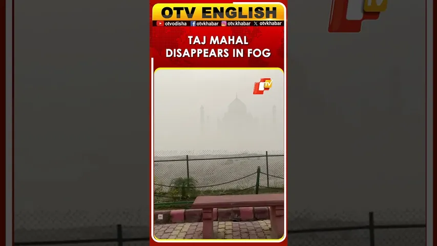 Dense Fog Envelopes Agra City, Taj Mahal Disappears From ADA View