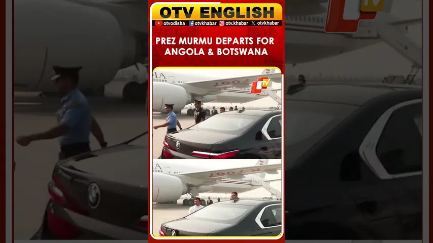 President Droupadi Murmu Departs For Official State Visit To Angola & Botswana