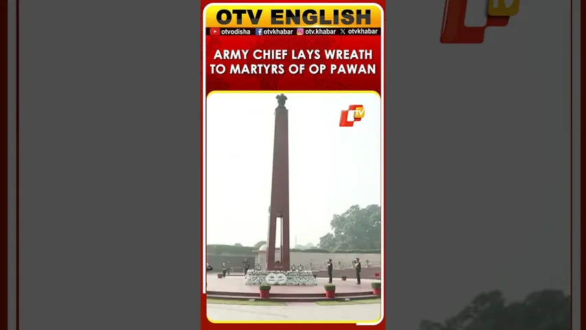 Army Chief Upendra Dwivedi Lays Wreath To Major Ramaswamy Parameswaran & Bravehearts Of Op Pawan