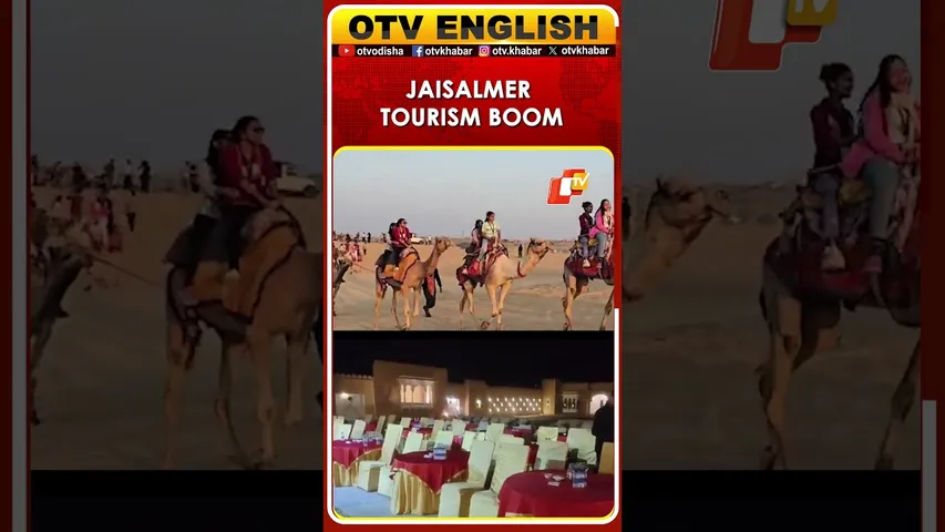 Rajasthan: Tourism Boom At Sam Sand Dunes Ahead Of Christmas