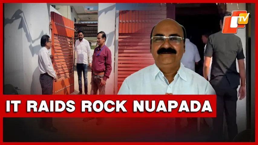 Massive Income Tax Raids In Nuapada On Final Day Of Bypoll Campaign