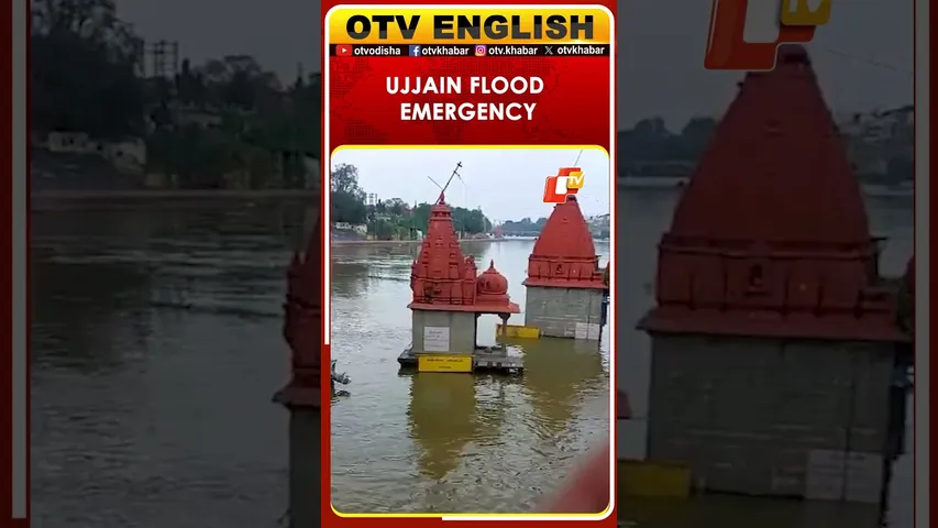 Ujjain Shipra River Swells After Heavy Rain, Six Devotees Rescued at Ram Ghat