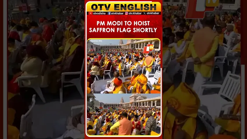 PM Modi To Hoist A Saffron Flag On The ‘Shikhar’ Of Shri Ram Janmbhoomi Temple In Ayodhya