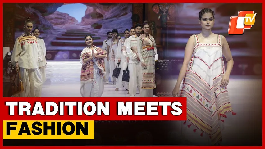 ‘Swa-Tanta’ Fashion Show Celebrates Odisha’s Textile Heritage At Sisira Saras-2026