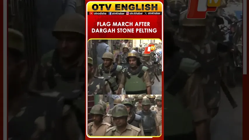 Bareilly Police Hold Flag March After Stone-Pelting Protests Outside Ala Hazrat Dargah