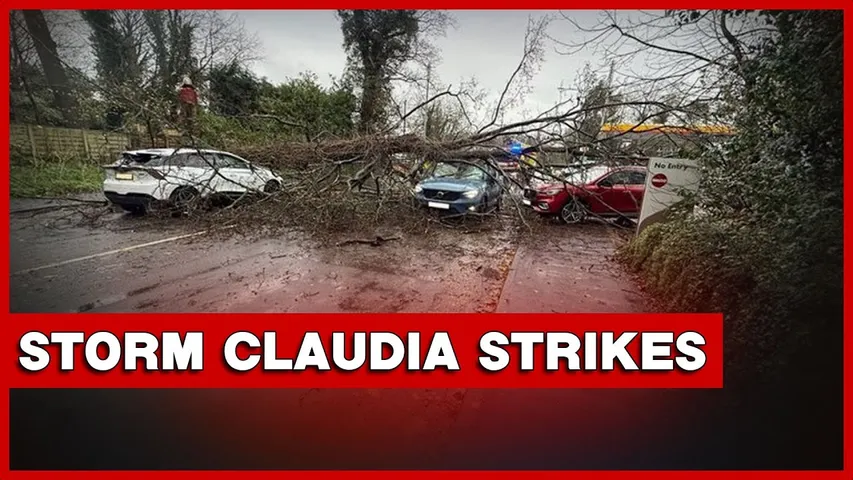 Storm Claudia Batters Portugal; 2 Dead As System Moves Toward UK