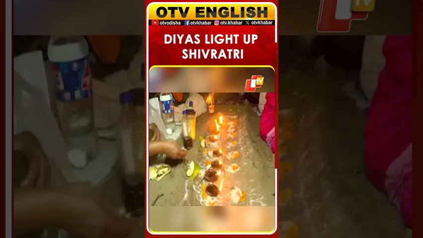 Sea Of Diyas Glows At Baba Lokanath Shrine On Maha Shivratri