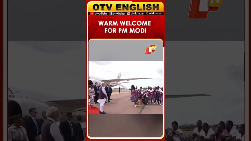 PM Modi Lands In Johannesburg, South Africa, And Receives Warm Welcome